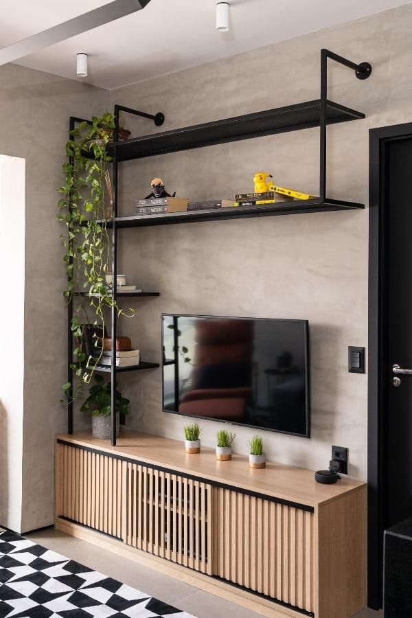 Em apê de 40 m², verba enxuta gerou soluções baratas de grande efeito; veja.jpg